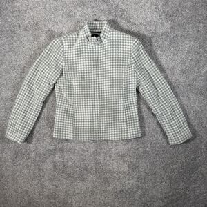 Norton Mcaughton Petites 4P Jacket Houndstooth Business Casual Preppy Academia